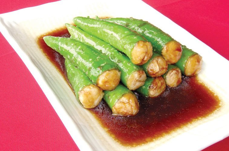 青辣椒釀肉 青辣椒釀肉