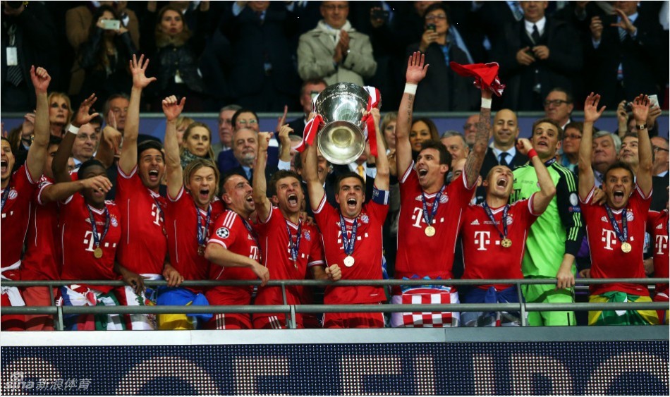球隊歷史上第五次奪得歐冠獎盃