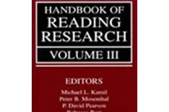 Handbook of Reading Research Handbook of Reading Research