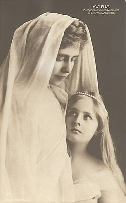 伊莉莎白和母親，1907年