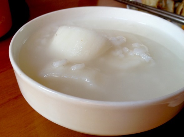 石膏米粥