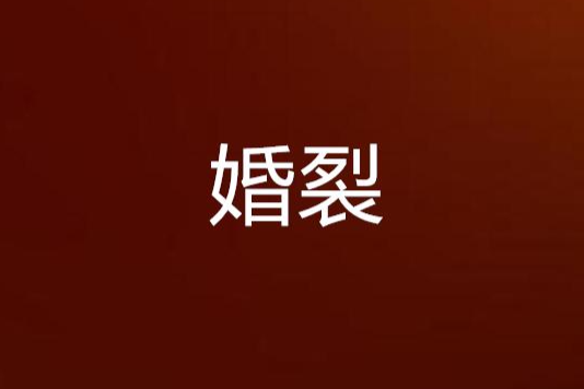 婚裂 婚裂