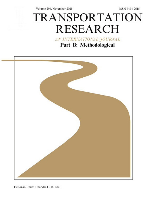 Transportation Research Part B: Methodological Transportation Research Part B: Methodological