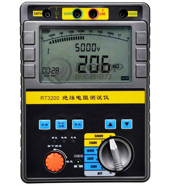 RT3200數顯絕緣電阻測試儀