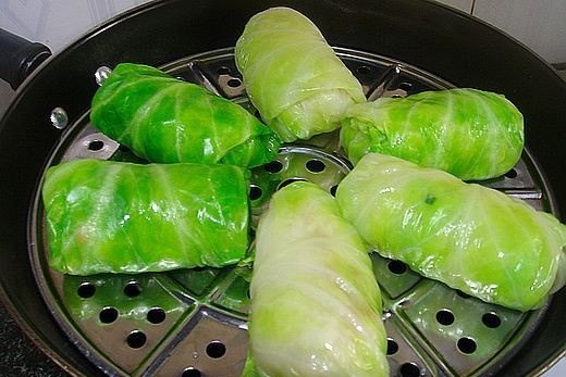 包菜糯米卷 包菜糯米卷