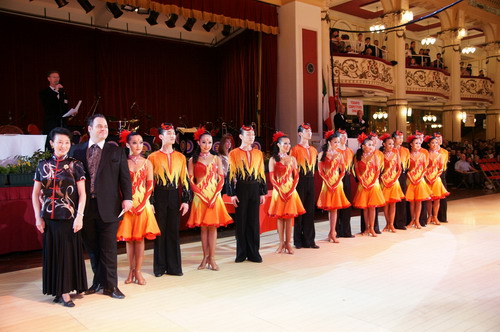 2008年黑池舞蹈節 拉丁佇列舞 亞軍