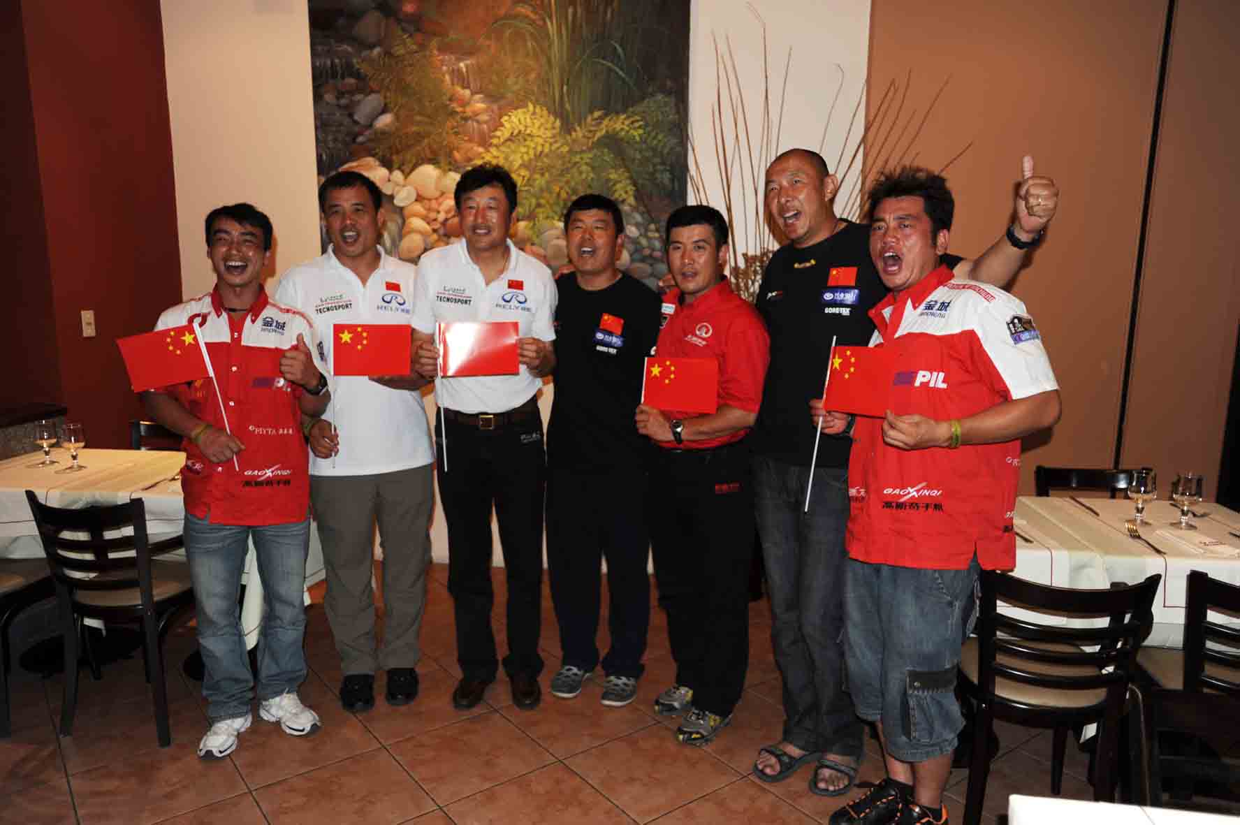2010年完成達喀爾拉力賽的全部中國車手