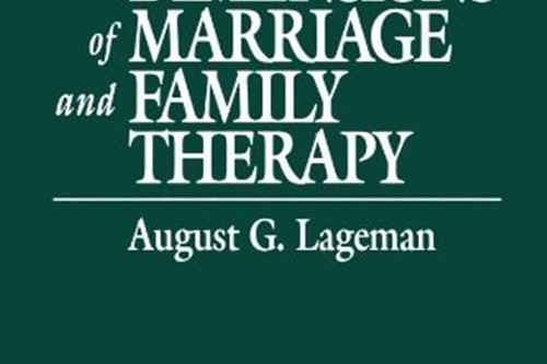 The Moral Dimensions of Marriage and Family Therapy The Moral Dimensions of Marriage and Family Therapy