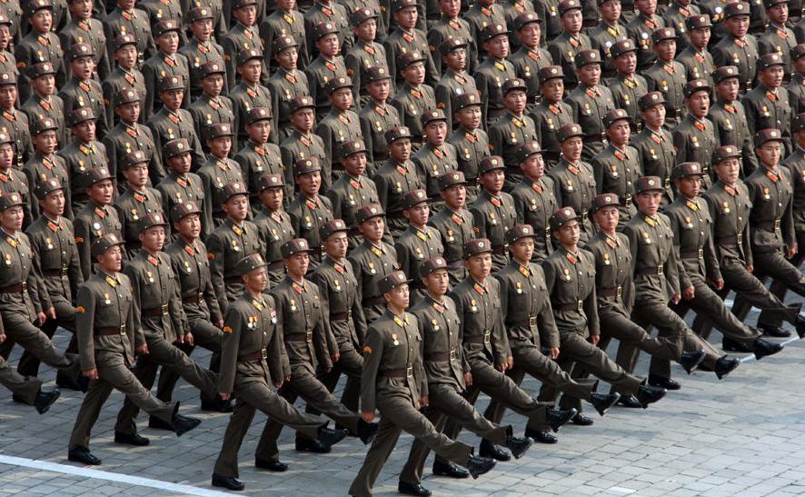 朝鮮國慶閱兵式