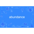 abundance abundance