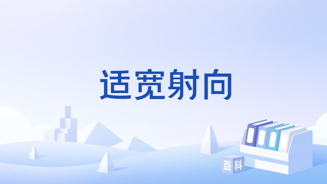 適寬射向 適寬射向