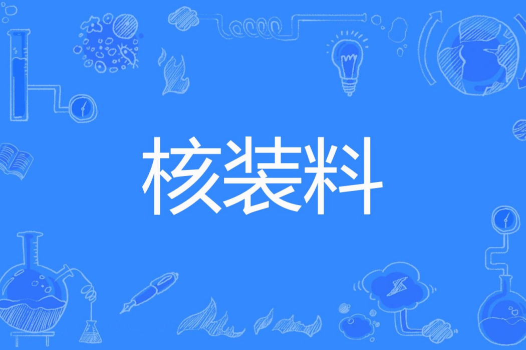 核裝料 核裝料