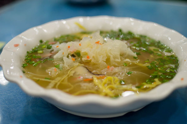 牡丹燕菜湯