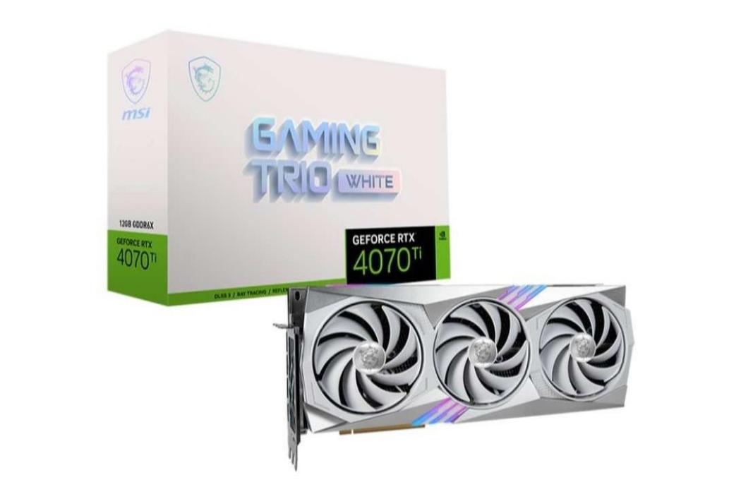 微星GeForce RTX 4070 Ti GAMING TRIO WHITE 12G 微星GeForce RTX 4070 Ti GAMING TRIO WHITE 12G