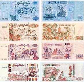 阿爾及利亞紙幣