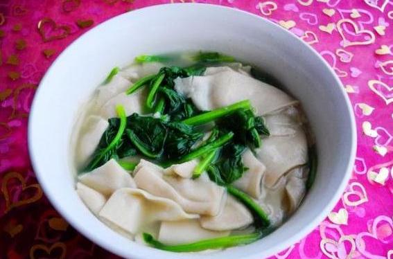 翡翠面片湯 翡翠面片湯