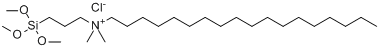 二甲基十八烷基[3-（三甲氧基矽基）丙基]氯化銨
