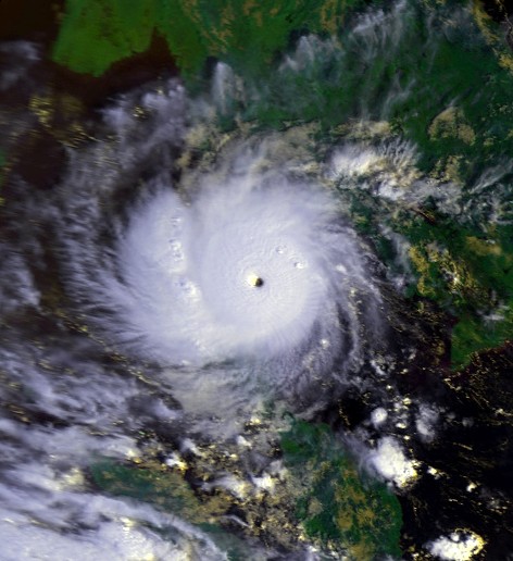 位於泰國灣的颱風蓋伊