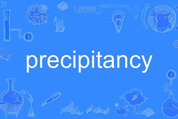 precipitancy precipitancy