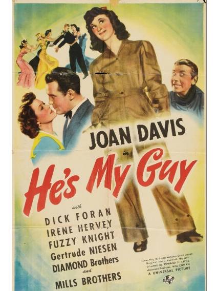 He\x27s My Guy(美國1943年Edward F. Cline執導的電影) He\x27s My Guy(美國1943年Edward F. Cline執導的電影)
