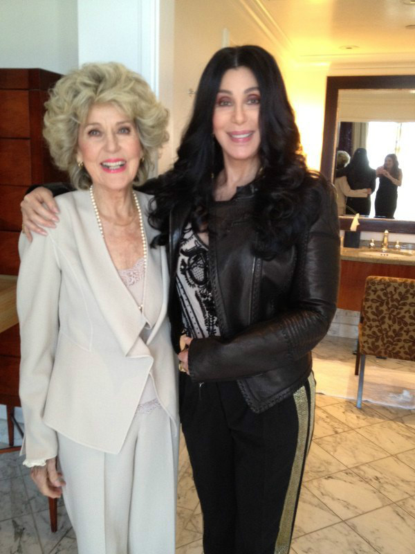 Cher與母親Georgia Holt