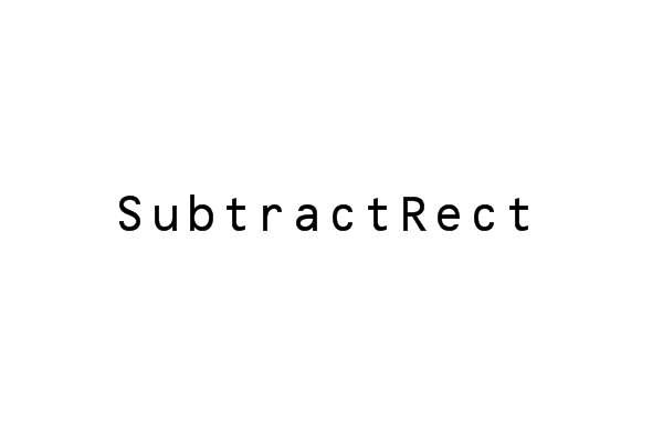 SubtractRect