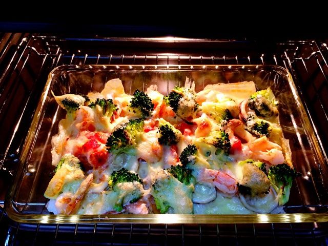 義式海鮮焗飯 義式海鮮焗飯