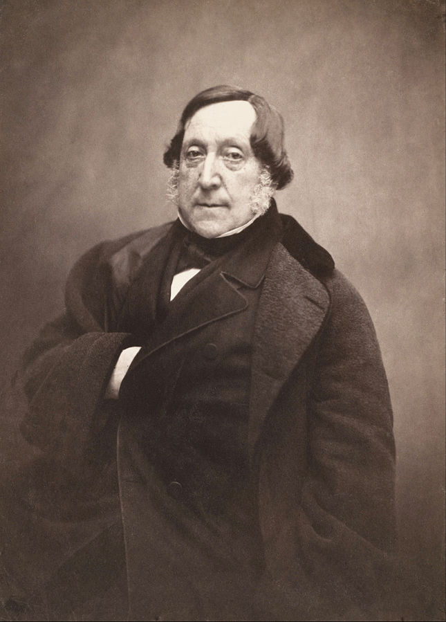 1856年64歲的羅西尼
