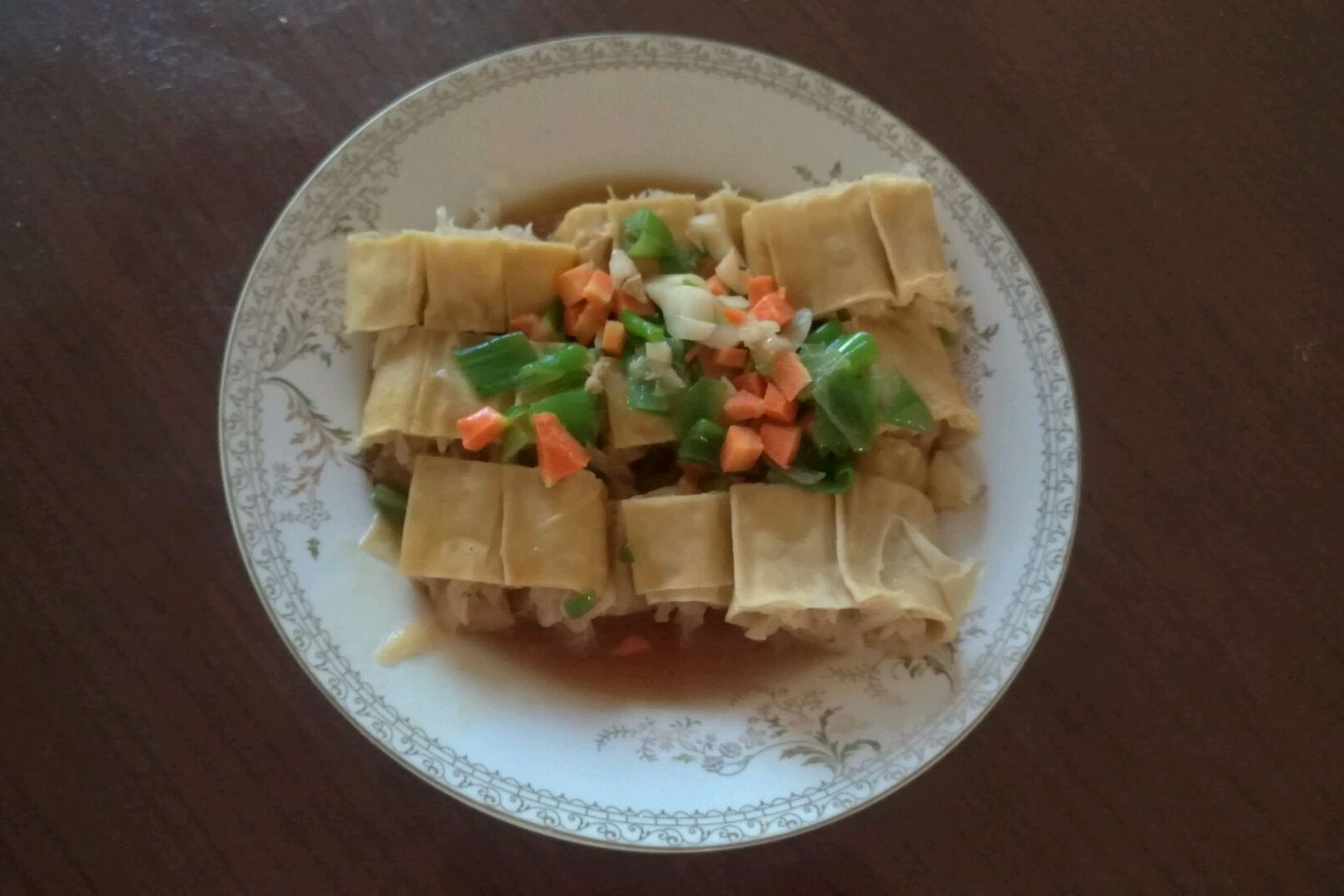 蘿蔔絲豆腐卷