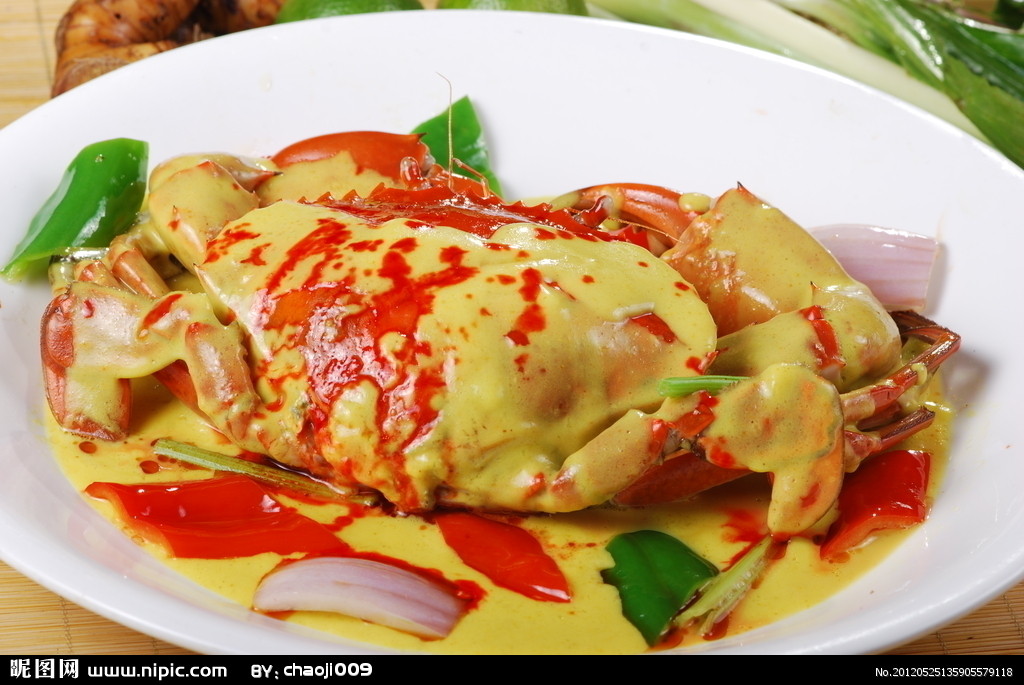 泰式咖哩螃蟹