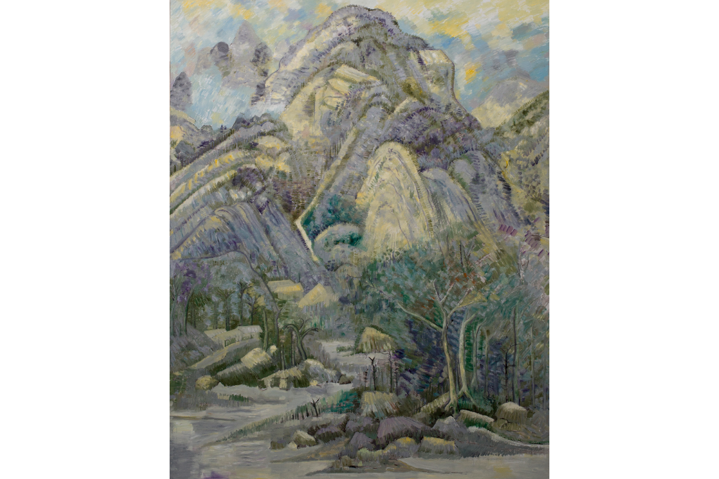山水(黃漢成油畫作品) 山水(黃漢成油畫作品)