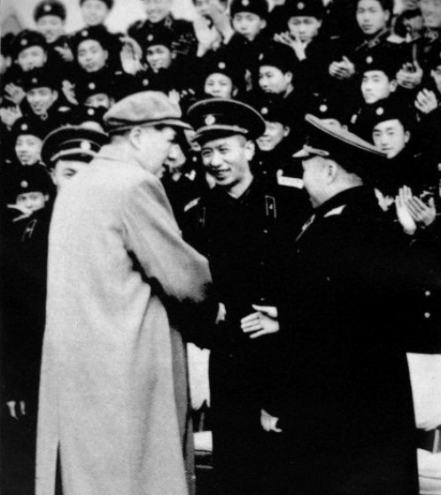 1957年3月3日，毛澤東接見周希漢