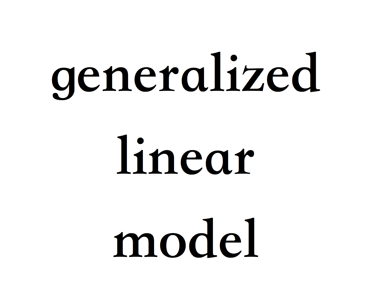廣義線性模型
