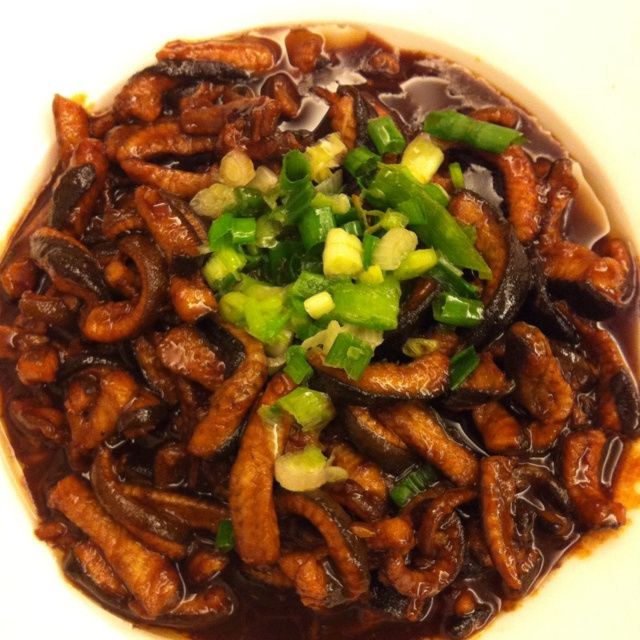 響油黃鱔絲 響油黃鱔絲