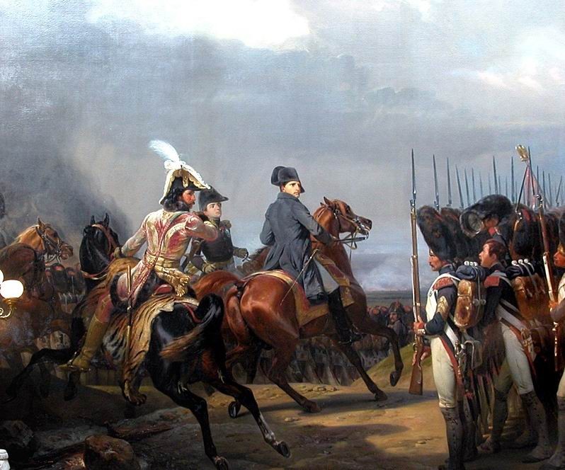 拿破崙視察軍隊