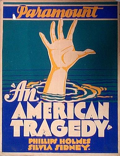 相關電影《美國悲劇》海報。