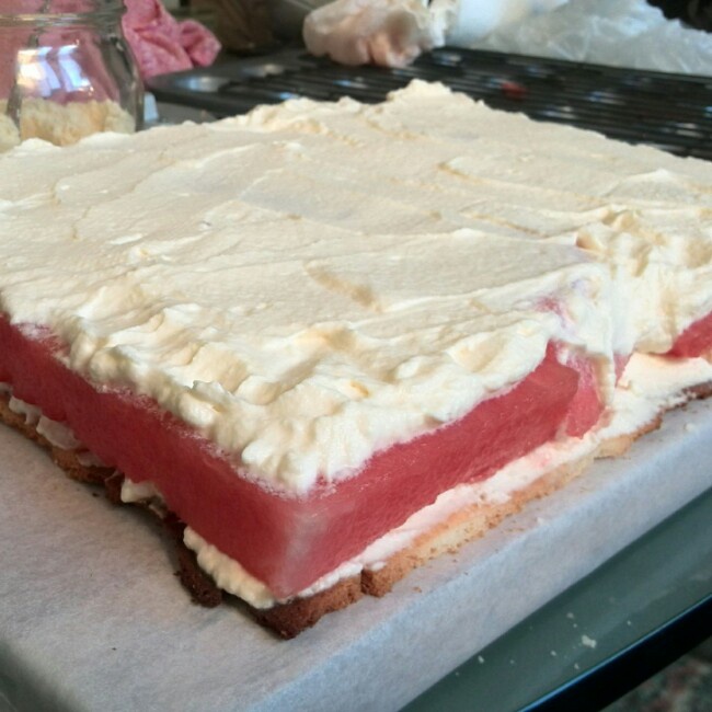 草莓西瓜蛋糕