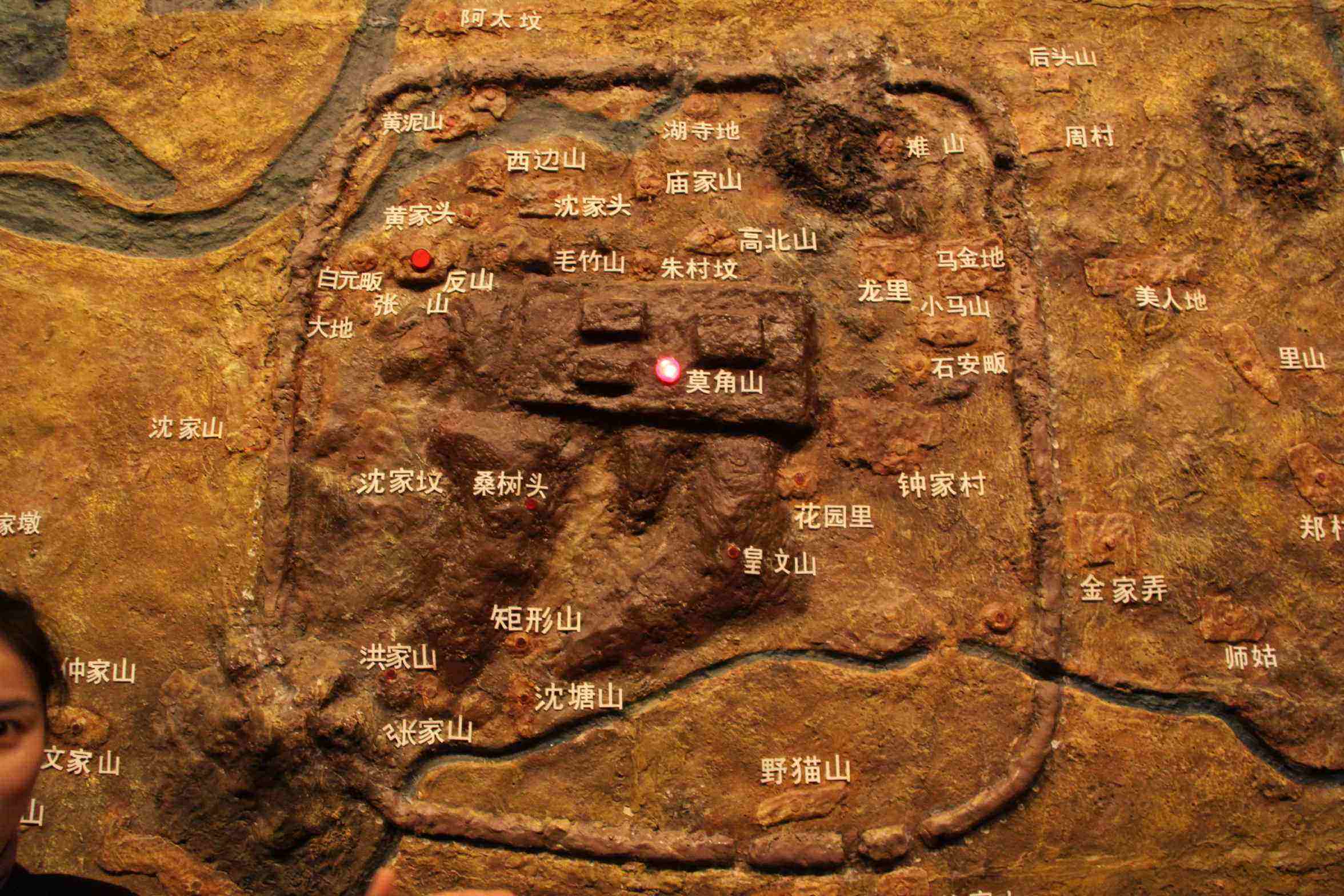 良渚遺址模型