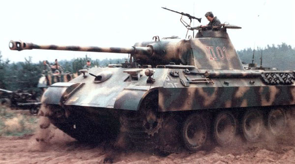 德軍PzKpfwV“黑豹”中型坦克