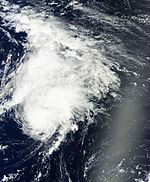 颶風洛克 衛星雲圖