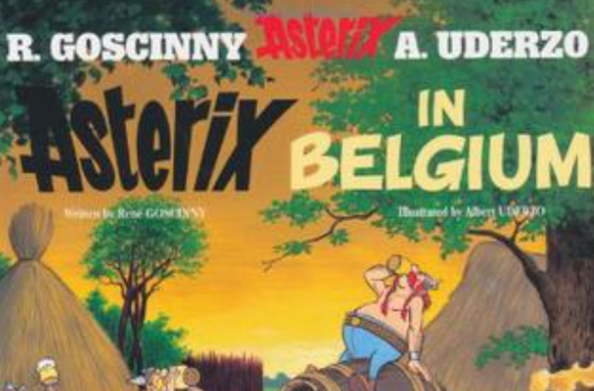 Asterix in Belgium 高盧英雄在比利時