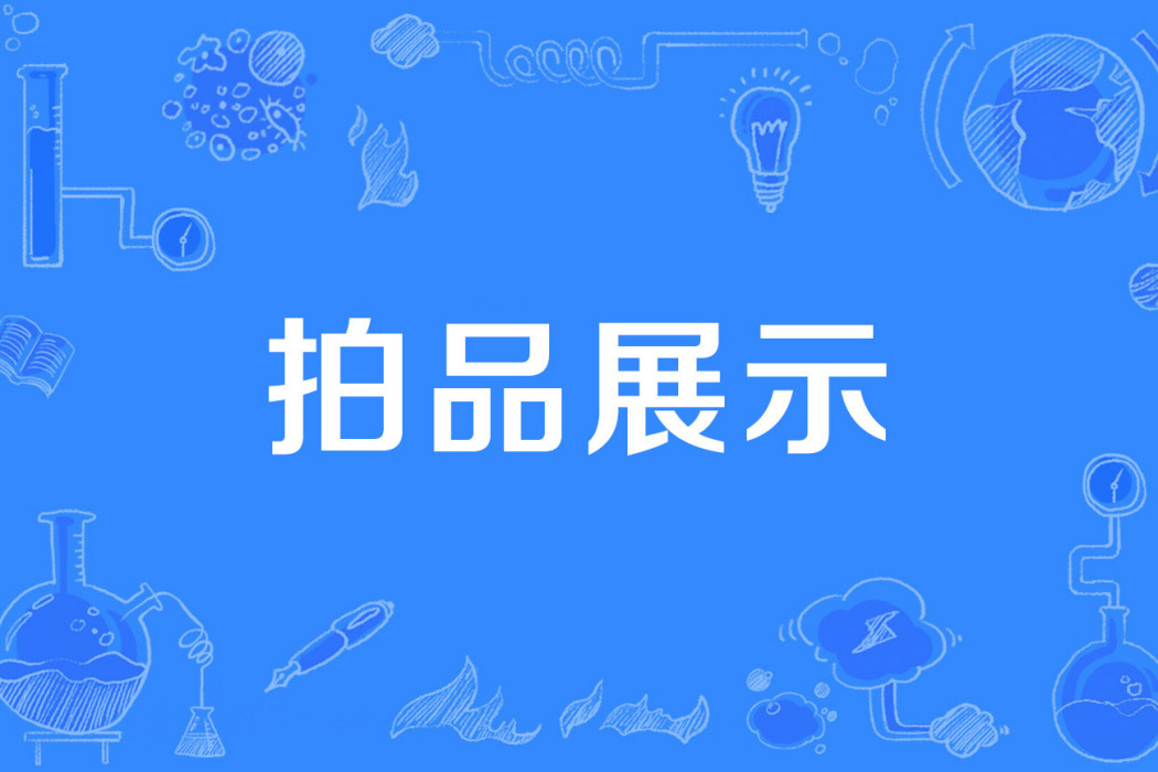 拍品展示 拍品展示