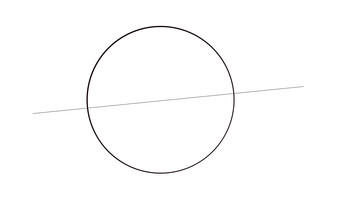 直線和圓相交