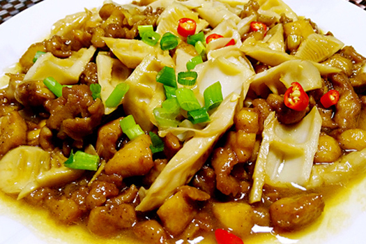 竹筍燒雞腿肉 竹筍燒雞腿肉