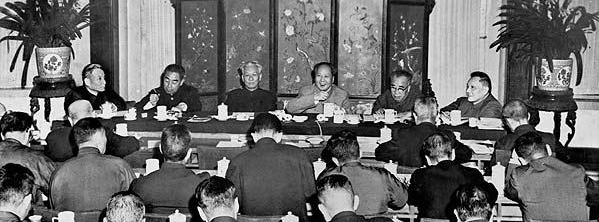 1961年，毛澤東在中共八屆九中全會講話