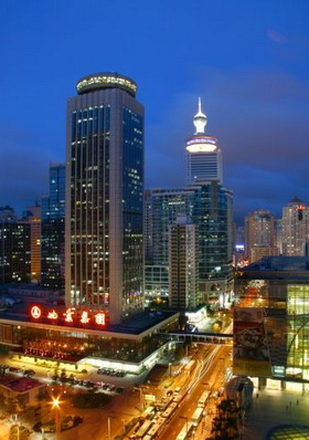 深圳國貿大廈夜景