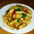 溜豆腐 溜豆腐