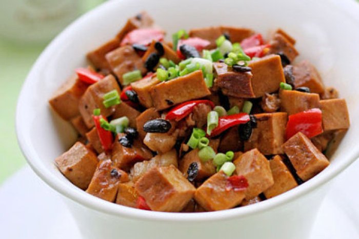 豆豉筍丁 豆豉筍丁