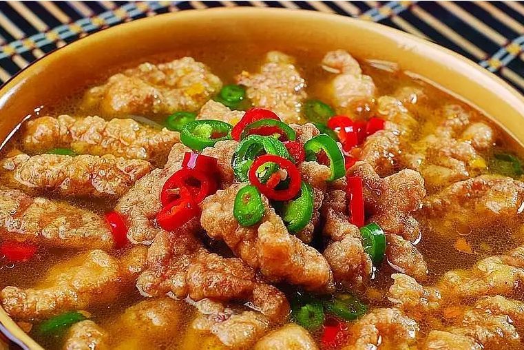 酥肉豆瓣湯 酥肉豆瓣湯