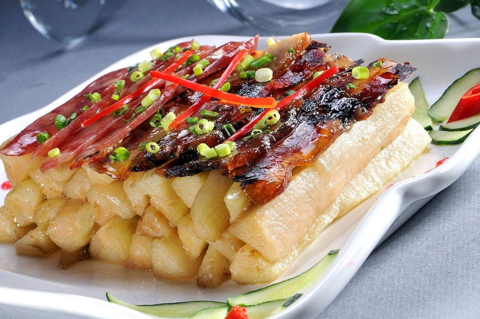 腊味蒸茄子 腊味蒸茄子